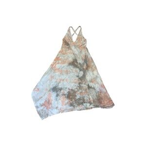 Young fabulous and broke tie die midi dress